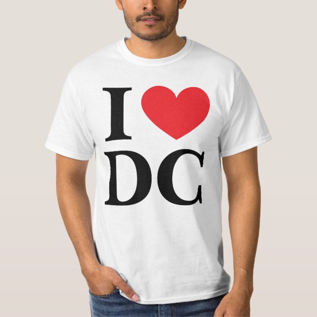 I Love DC T-Shirt (Front)