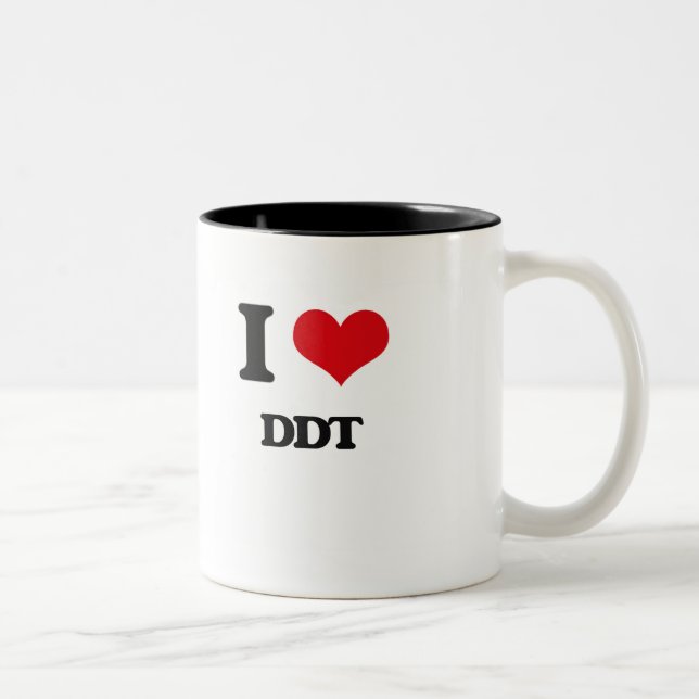 I love DDT Two-Tone Coffee Mug (Right)