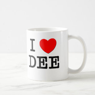 I Love Dee Coffee Mug