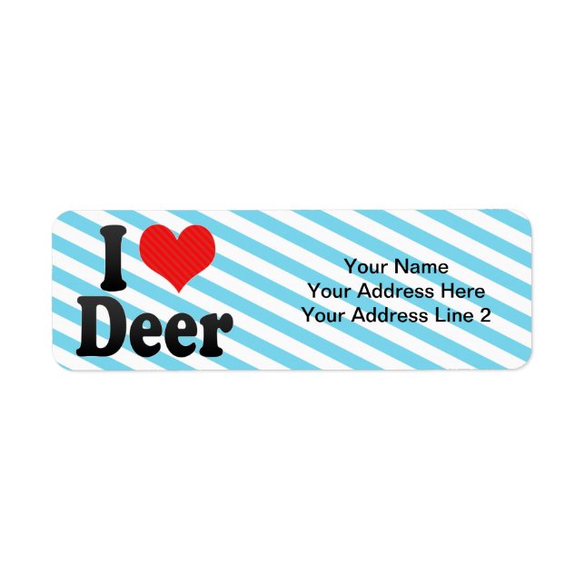 I Love Deer (Front)