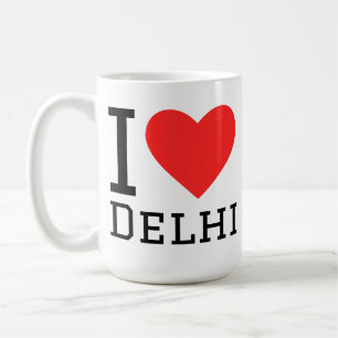 I love Delhi Coffee Mug