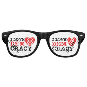 I Love Democracy Retro Sunglasses
