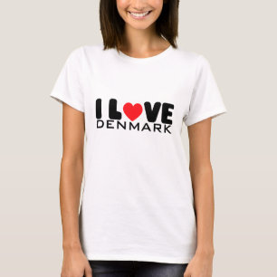 I love Denmark T-Shirt