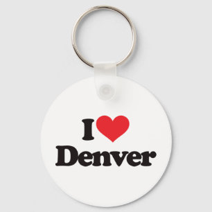 I Love Denver Key Ring