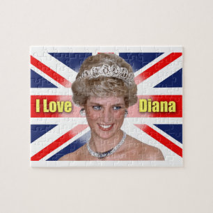 'I Love Diana' HRH Princess Diana Jigsaw Puzzle