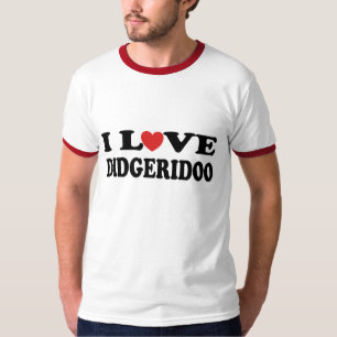 I Love Didgeridoo Didjeridu T-shirt