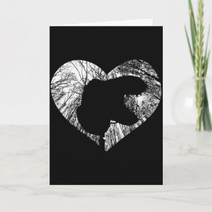 I Love Dinosaur Heart Valentines Day Cute T Rex Card