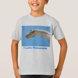 I Love Dinosaurs/Brontosaurus T-Shirt