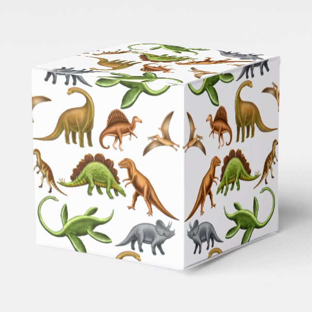 I Love Dinosaurs Paleo Favour Boxes (Front Side)