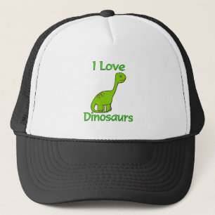 I Love Dinosaurs Trucker Hat
