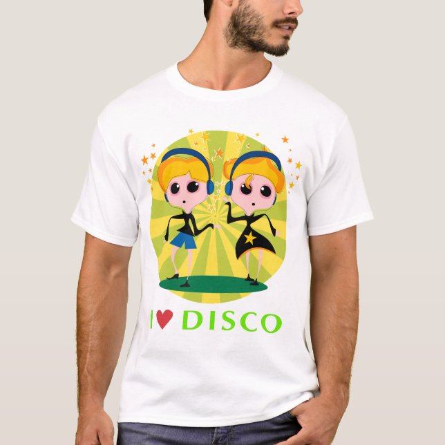 I Love Disco T-Shirt (Front)