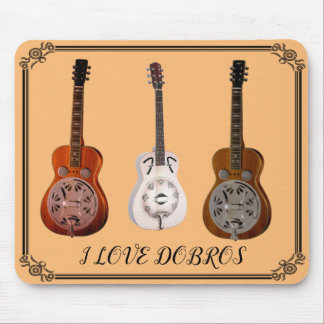 I LOVE DOBROS MOUSE PAD