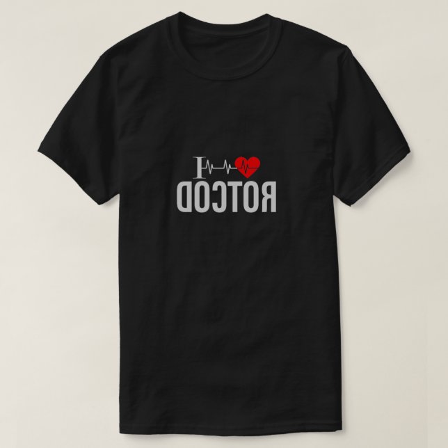 I LOVE DOCTOR NURSE T-Shirt (Design Front)