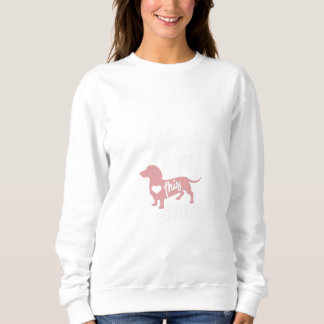 i love dog so much design sweatshirt