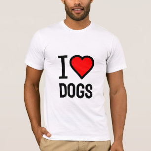 I love dogs T-Shirt