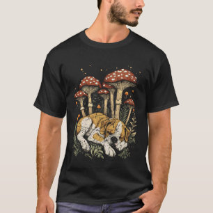 I Love Dogs Witchy Plant Lover Vintage Nature Them T-Shirt