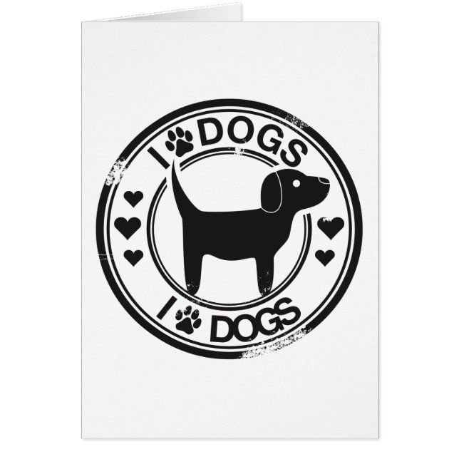 I love dogs with puppy (Front)