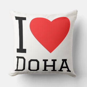 I love Doha Cushion