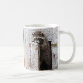 I LOVE DOING MORNINGS RACCOON MUG