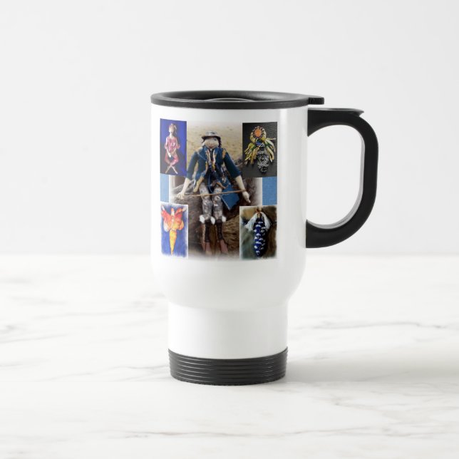 I Love Dolls Travel Mug (Right)