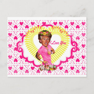 i love donald trump postcard