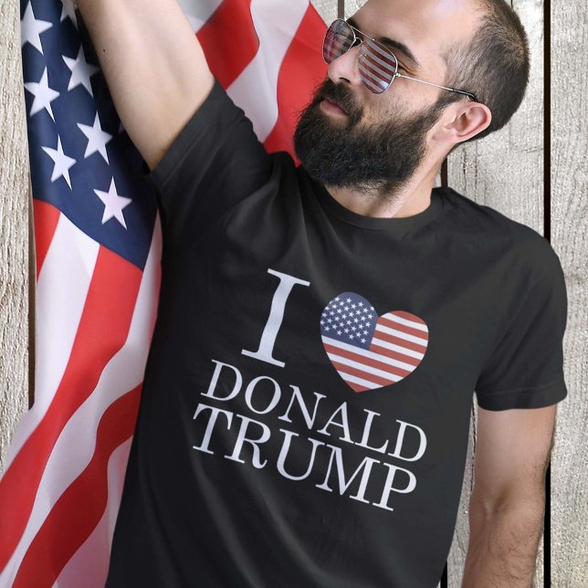 I Love Donald Trump T-Shirt (Creator Uploaded)