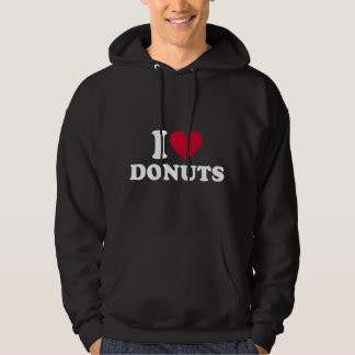 I love donuts hoodie