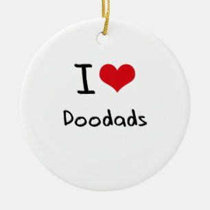 I Love Doodads Ceramic Tree Decoration