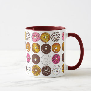 I Love Doughnuts Dozen Doughnuts Breakfast Food Mu Mug
