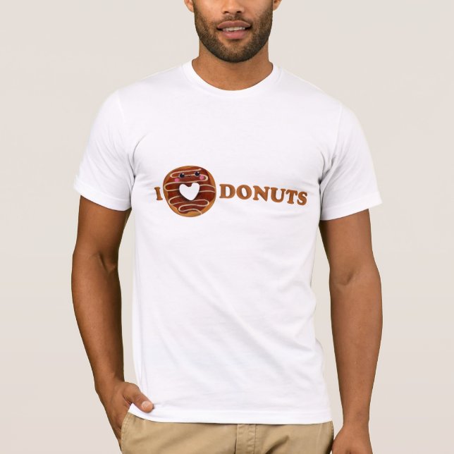 I love Doughnuts T-Shirt (Front)