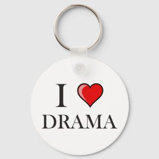 I love Drama Key Ring