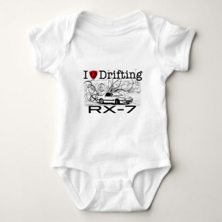 I love drifting RX-7 Baby Bodysuit