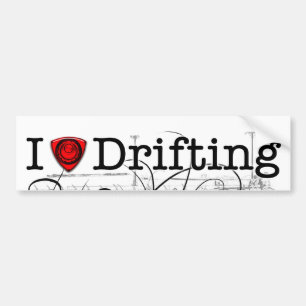 I love drifting RX-7 Bumper Sticker