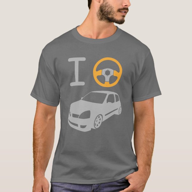 I (Love) Drive -Cl- /version5 T-Shirt (Front)