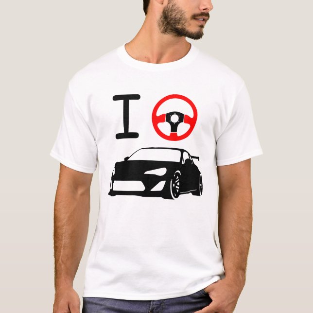 I (Love) Drive -GT86- T-Shirt (Front)