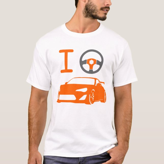 I (Love) Drive -GT86- /version3 T-Shirt (Front)