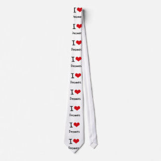I Love Drones Tie