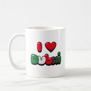 I Love Dubai Coffee Mug