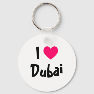 I Love Dubai Key Ring