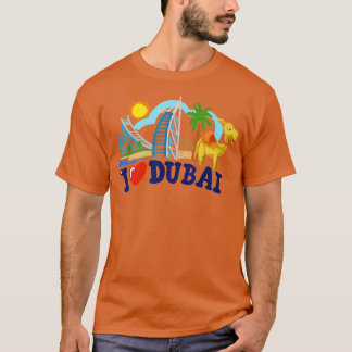 I love Dubai UAE United Arab Emirates Skyscrapers  T-Shirt