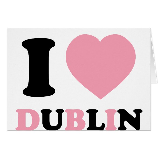 I Love Dublin (Front Horizontal)