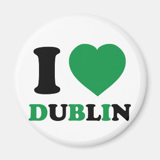 I Love Dublin Magnet