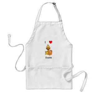 I love ducks standard apron