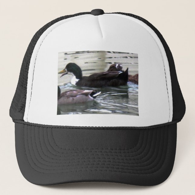 I love Ducks Trucker Hat (Front)