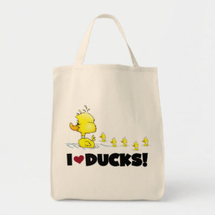 I Love Ducks Tshirts and Gifts Tote Bag