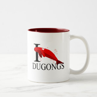 I Love Dugongs Mugs