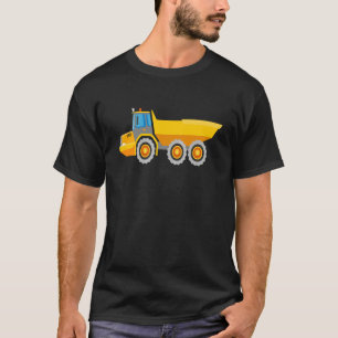 I Love Dump Truck Dump Construction Truck for Men T-Shirt