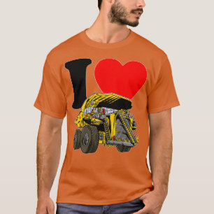 i love dump truck T-Shirt