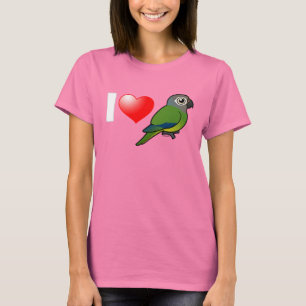 I Love Dusky-headed Conures T-Shirt