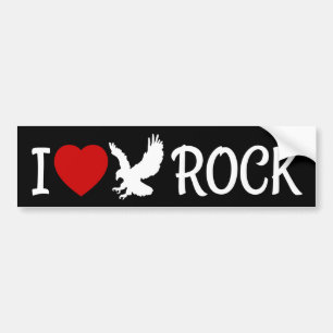 I Love Eagle Rock Heart Bumper Sticker